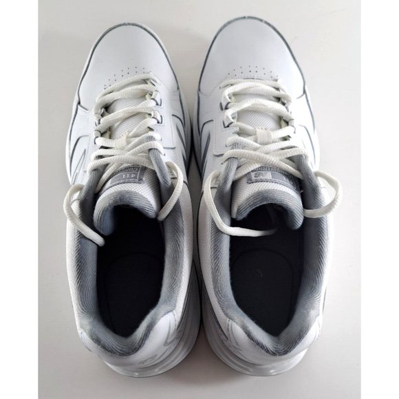 New Balance | Shoes | Mens New Balance 41 Shoes Comfort Ride White Gray  Logo Ma411lw1 Size 12 | Poshmark
